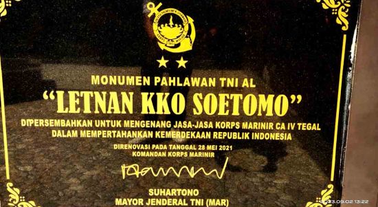 Catatan Sejarah Perjuangan Kapten Kko Warih Prabowo Dan Letnan Kko Soetomo 1