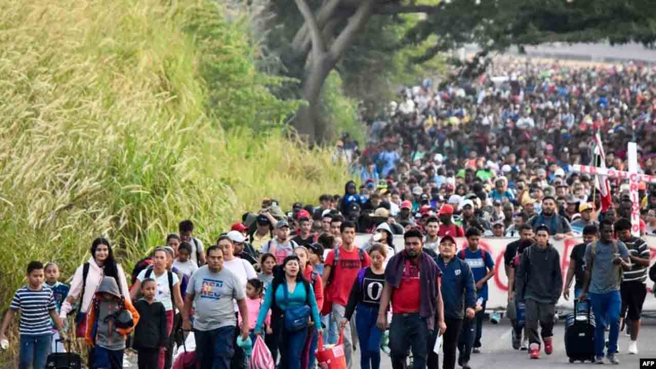6.000 Migran Lanjutkan Perjalanan Menuju As Melalui Meksiko