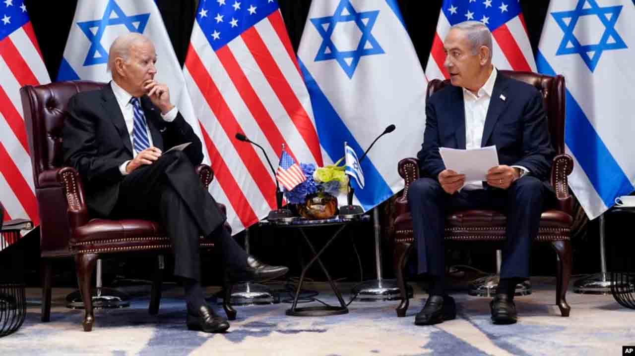Gedung Putih Biden Tekan Netanyahu Untuk Lindungi Warga Sipil Di Gaza