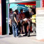 Polres ngawi amankan pertandingan sepak bola liga 4 nasional di stadion ketonggo 2