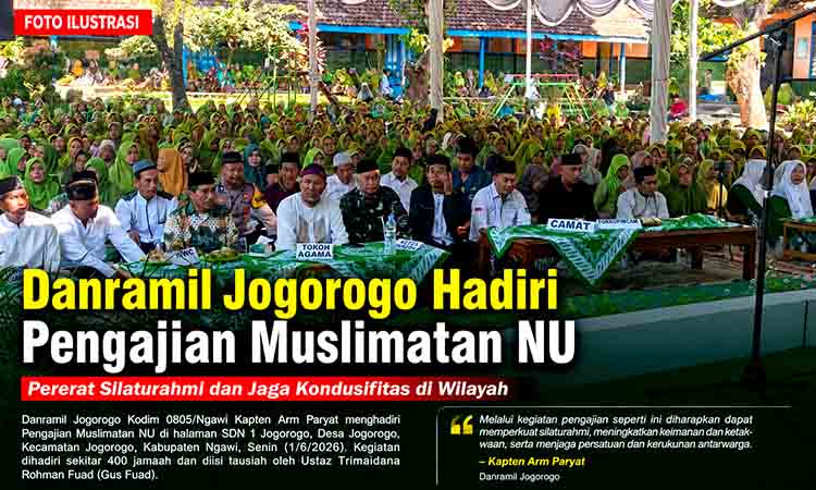 Pengajian Muslimatan NU di Jogorogo